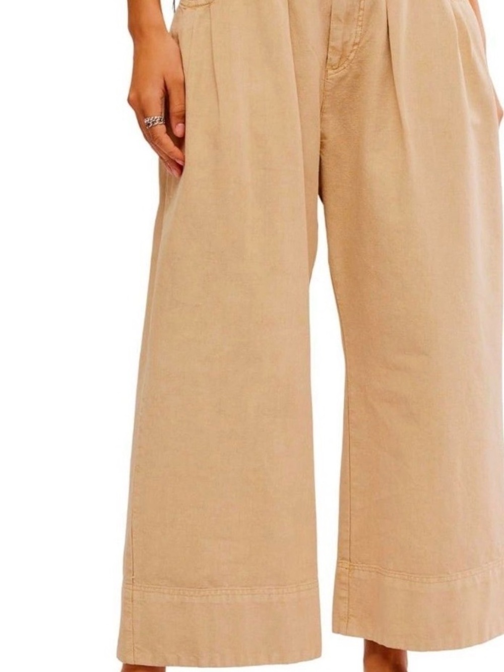 Free People Sweet Talk Chino Pant in color croissant